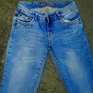 Free Culture blue jeans